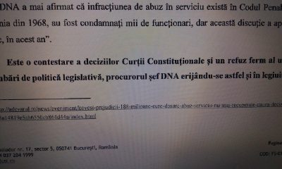 RAPORTUL LUI TUDOREL TOADER IMPOTRIVA CODRUTEI KOVESI/DOCUMENT INTEGRAL