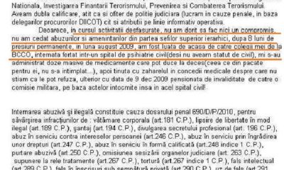 EXCLUSIV/TEROARE SI TORTURA SAVARSITE DE CATRE INSTITUTIILE SPECIALE ALE STATULUI ASUPRA PROPRIILOR OFITERI – Comisarul de Prahova