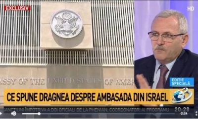 Liviu Dragnea a decis mutarea ambasadei României în Israel, la Ierusalim