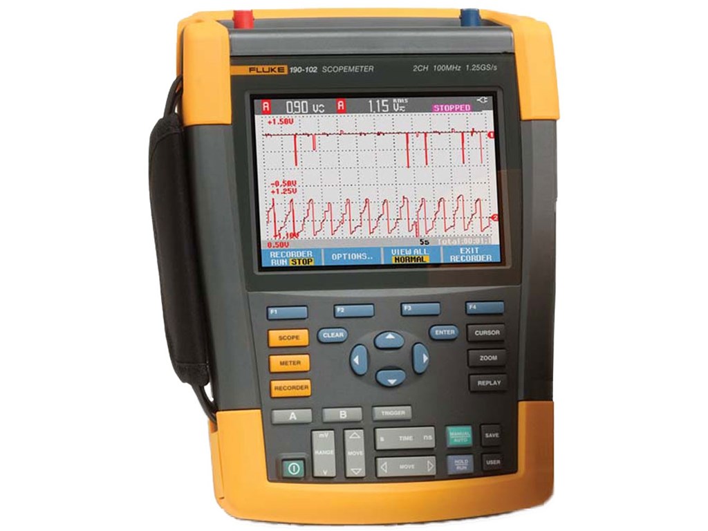 Osciloscoapele Fluke 190 II, unele dintre cele mai performante instrumente de masura Osciloscoapele Fluke 190 II, unele dintre cele mai performante instrumente de masura