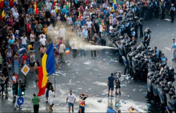 Ce muniţie au folosit jandarmii | Nationalul.ro