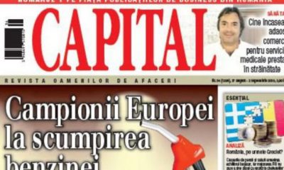 Ce puteți citi în ediția de luni, 27 august, a revistei Capital | Nationalul.ro