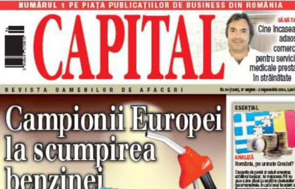 Ce puteți citi în ediția de luni, 27 august, a revistei Capital | Nationalul.ro