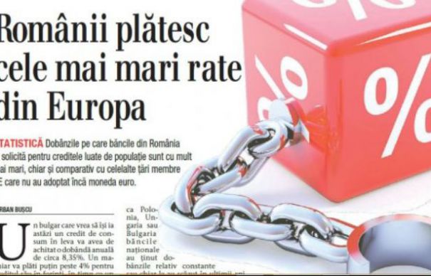 Din revista CAPITAL: Ratele românilor, cele mai mari din Europa | Nationalul.ro