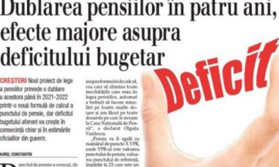 Din revista CAPITAL: Se dublează cu adevărat pensiile? | Nationalul.ro
