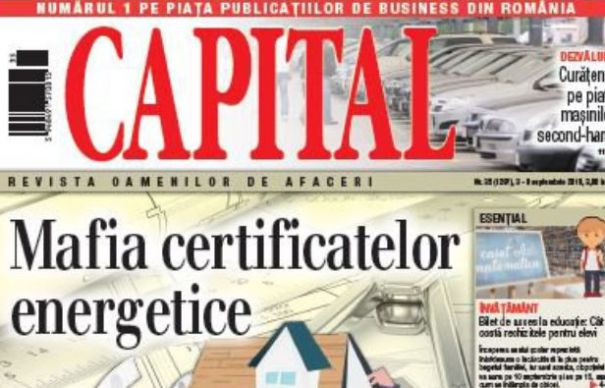 Ce puteți citi în ediția de luni, 3 septembrie, a revistei Capital | Nationalul.ro