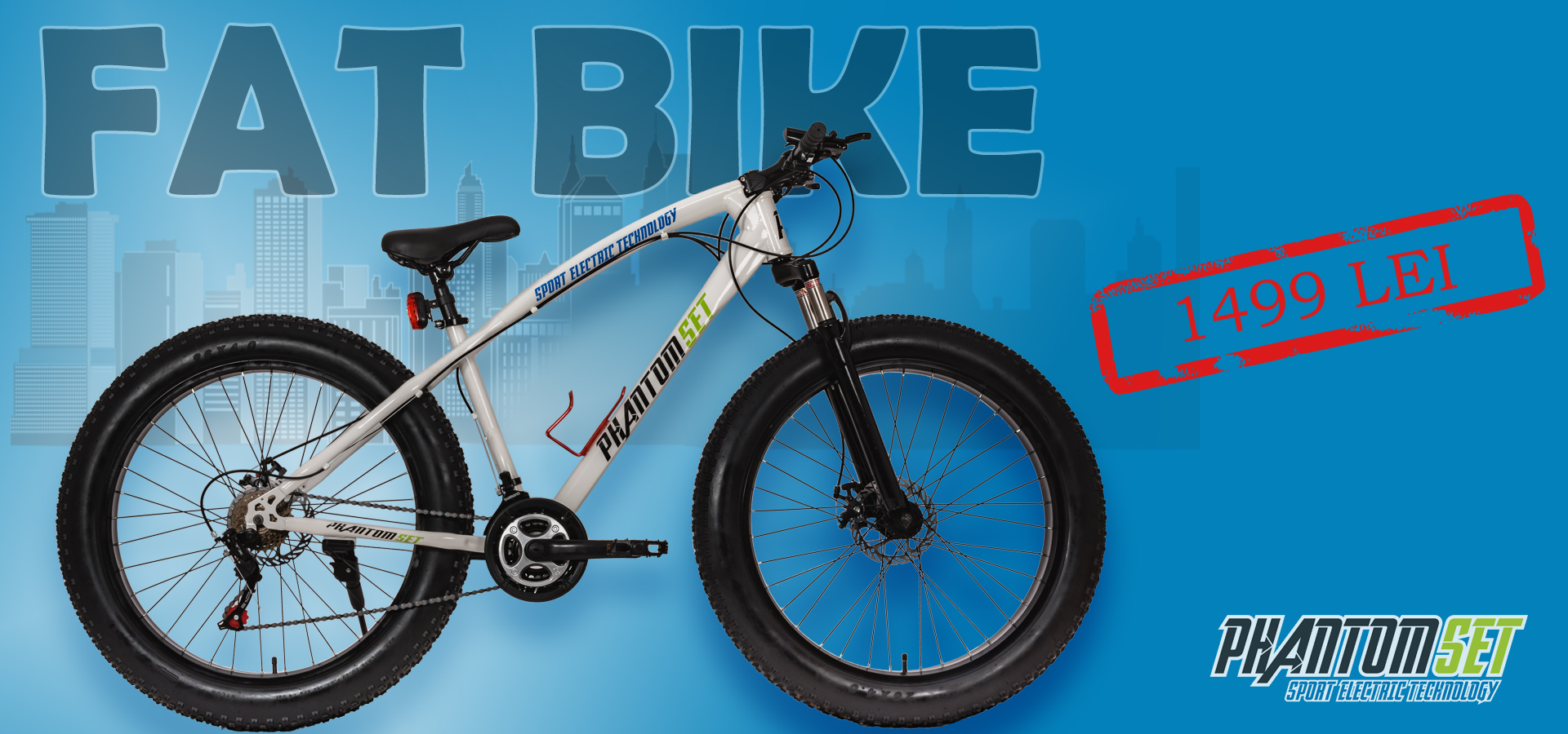 Nu rata un Fat Bike PhantomSET Nu rata un Fat Bike PhantomSET