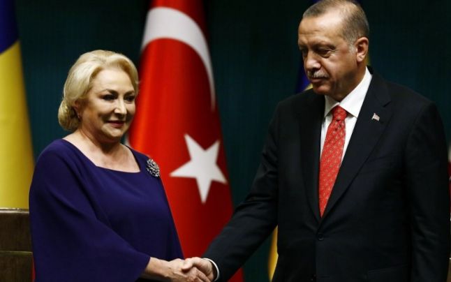Premierul României Viorica Dăncilă s-a întâlnit cu președintele turc Recep Erdogan