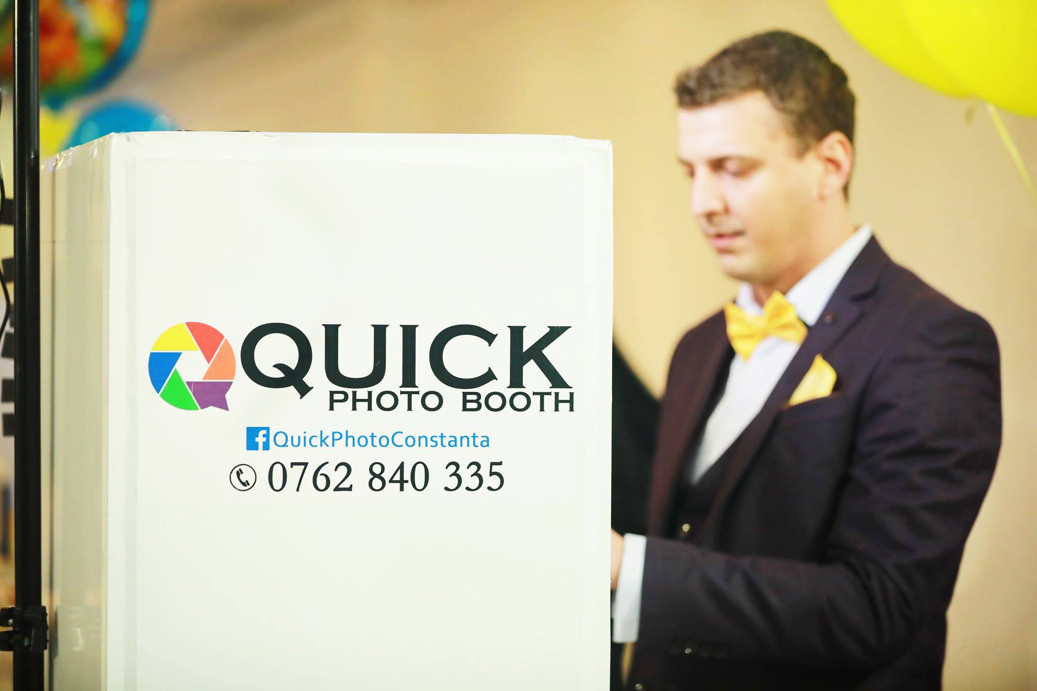 Daca ai un eveniment important, inchiriaza cabina foto Quick