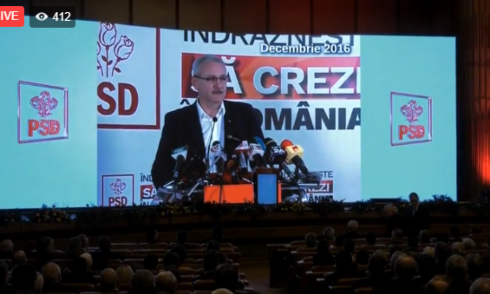 Stand-up comedy amar cu Liviu Dragnea
