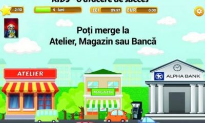 Premieră absolută. Prima aplicație oficială în care copiii se joacă cu banii | Nationalul.ro