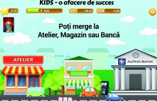 Premieră absolută. Prima aplicație oficială în care copiii se joacă cu banii | Nationalul.ro