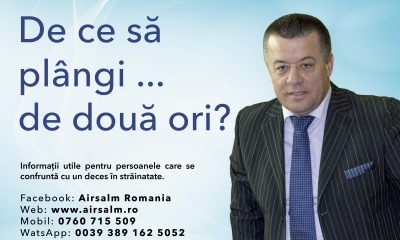 Airsalm Romania. Repatriere decedati si transport funerar. Tot ceea ce trebuie sa stii : 004. 0760 715 509