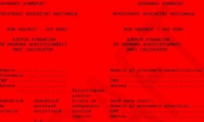 Este oficial! Bonurile valorice de 200 de euro pentru români au fost aprobate! Care sunt condițiile pentru a pune mâna pe un bon roșu! | Nationalul.ro