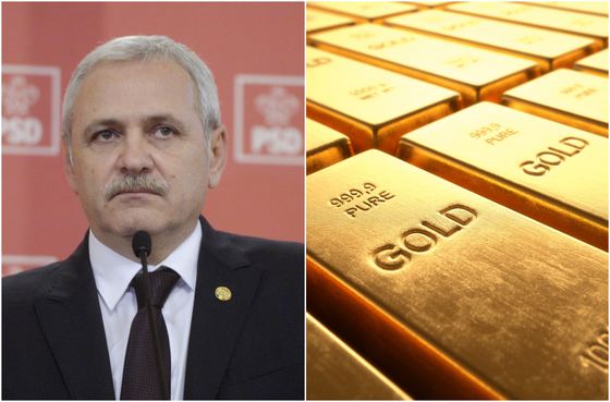 Senatorii României vor vota astăzi proiectul ticălos a lui Liviu Dragnea privind repatrierea rezervei de aur