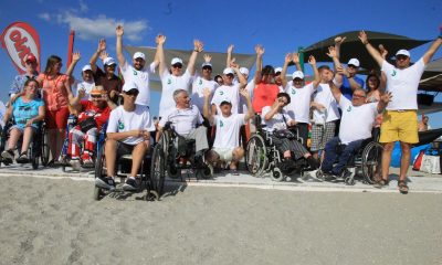 Prima editie a jocurilor sportive pe plaja adaptate pentru persoanele cu dizabilitati si utilizatori de fotoliu rulant – AJCSPH Summer Sports