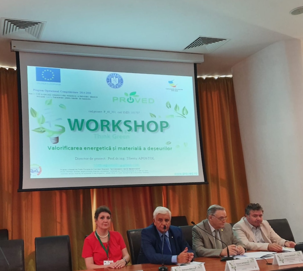 PROVED: Valorificarea energetica si materiala a deseurilor