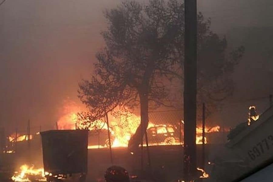 Ministerul Afacerilor Externe atenţionează românii care vor să meargă în Grecia asupra riscului incendiilor de vegetaţie