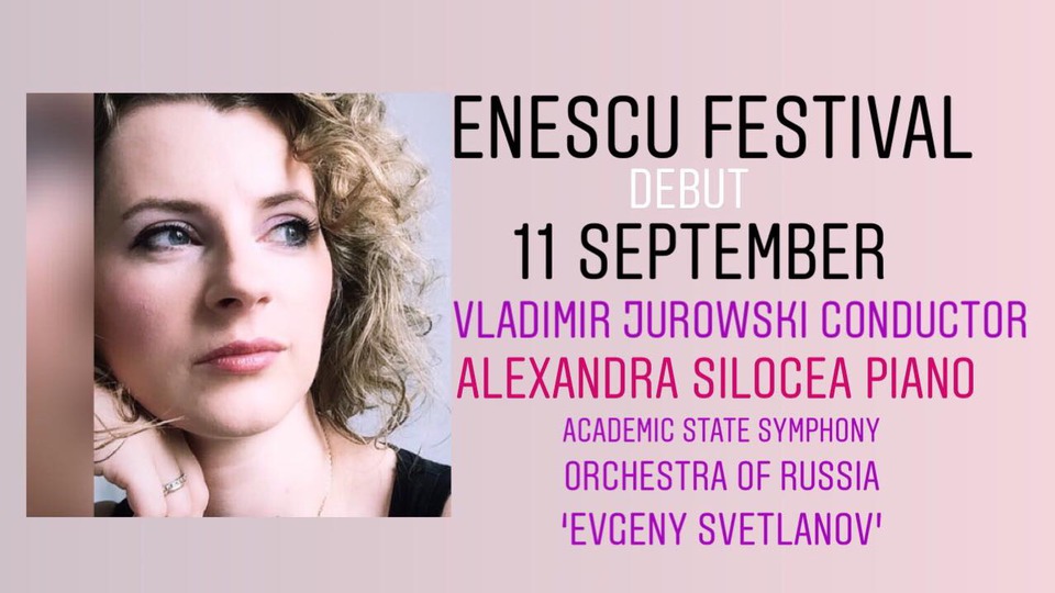 Debutul pianistei Alexandra Silocea la Festivalul George Enescu Debutul pianistei Alexandra Silocea la Festivalul George Enescu