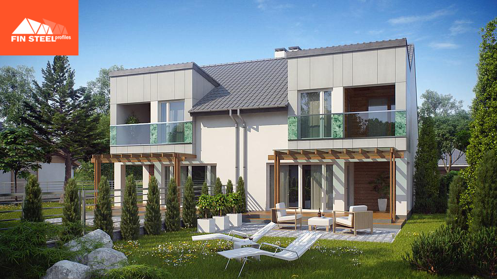 Clădiri metalice pentru locuit executate de FINSTEEL