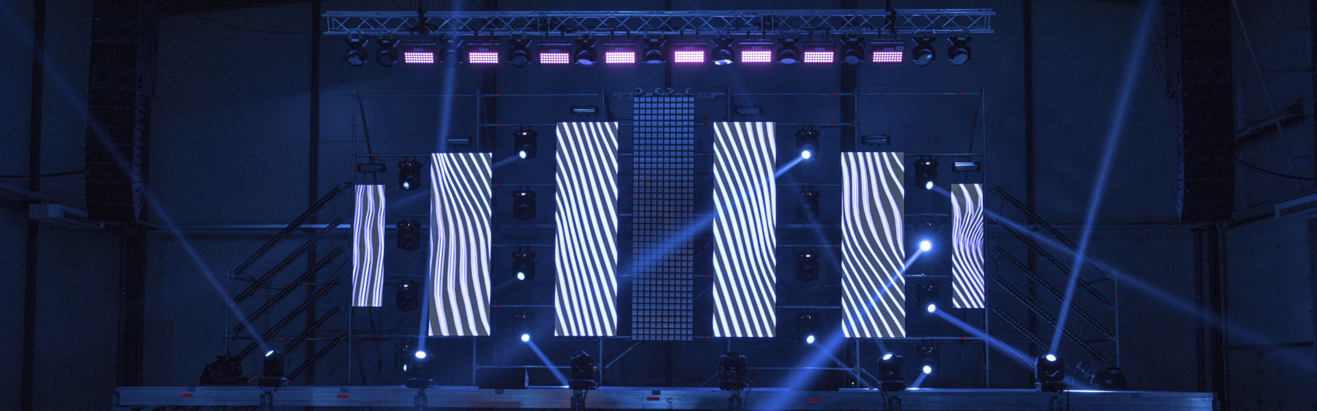 Schele de lumini pentru evenimente