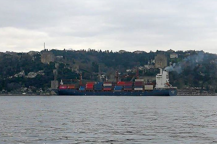O navă-cargo s-a scufundat în Strâmtoarea Bosfor