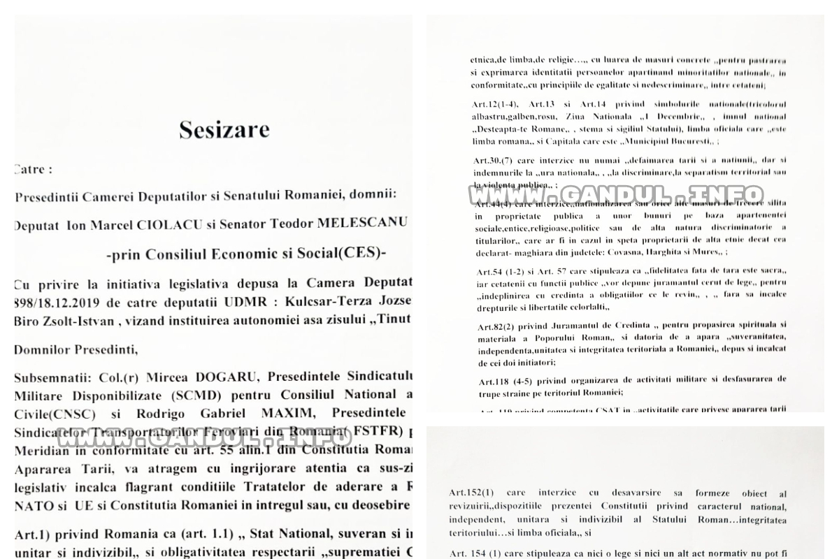 „Încalcă flagrant condiţiile Tratatelor de aderare a României la NATO şi UE şi Constituţia României!”