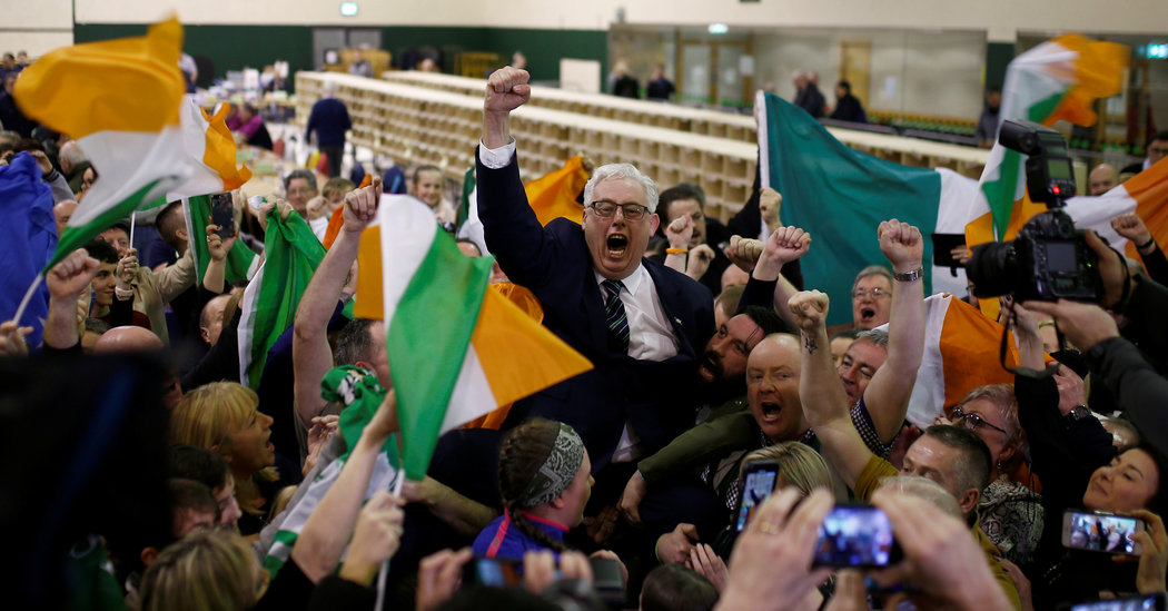 Partidul naţionalist irlandez de stânga Sinn Fein a cerut să fie cooptat în viitorul guvern