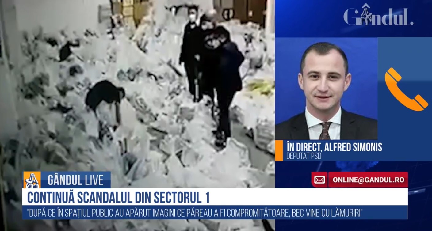 GÂNDUL LIVE. Alfred Simonis, deputat PSD: „Primar în Sectorul 1 este Daniel Tudorache, până la depunerea jurământului. Cred că a câștigat alegerile, altfel nu înțeleg disperarea celor care nu vor renumărarea voturilor”
