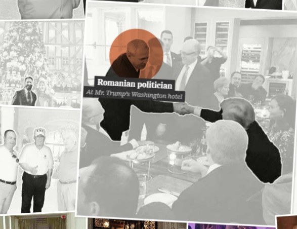 Noi detalii despre vizita lui Liviu Dragnea la hotelul lui Trump, publicate sâmbătă în New York Times/ Președintele american, acuzat că și-a „monetizat” funcția, „vânzând” favoruri