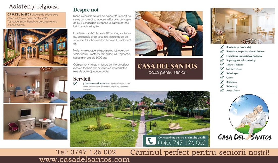 Casa Del Santos, caminul pentru batraneti linistite