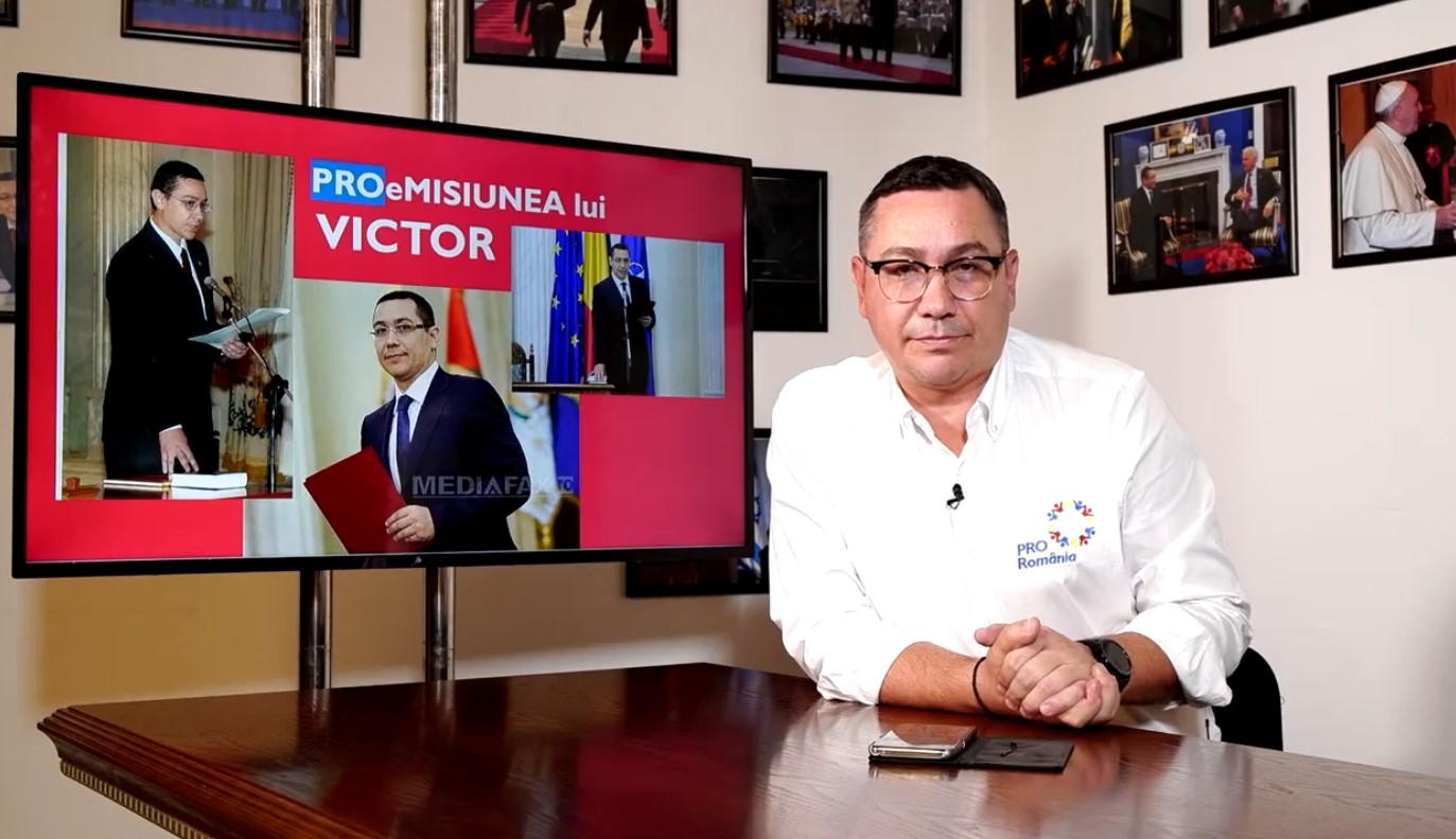 Victor Ponta, dedicație pentru Ludovic Orban: Leave the kids alone, Ludovic! / I-am pus melodia lui Pink Floyd…