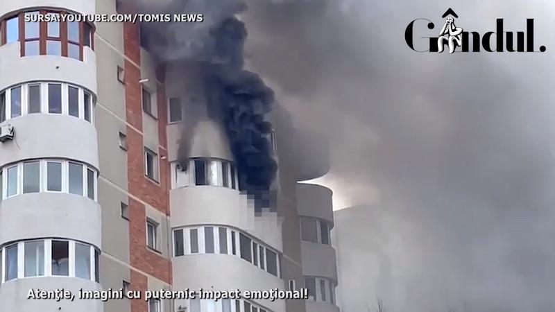 Uluitor! Una dintre autospecialele care a intervenit la incendiul din Constanța ar fi plecat de la bază într-o direcție greșită!