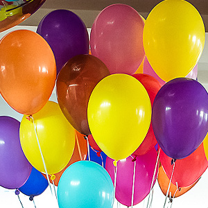 Tub heliu baloane – Pentru economisirea bugetului