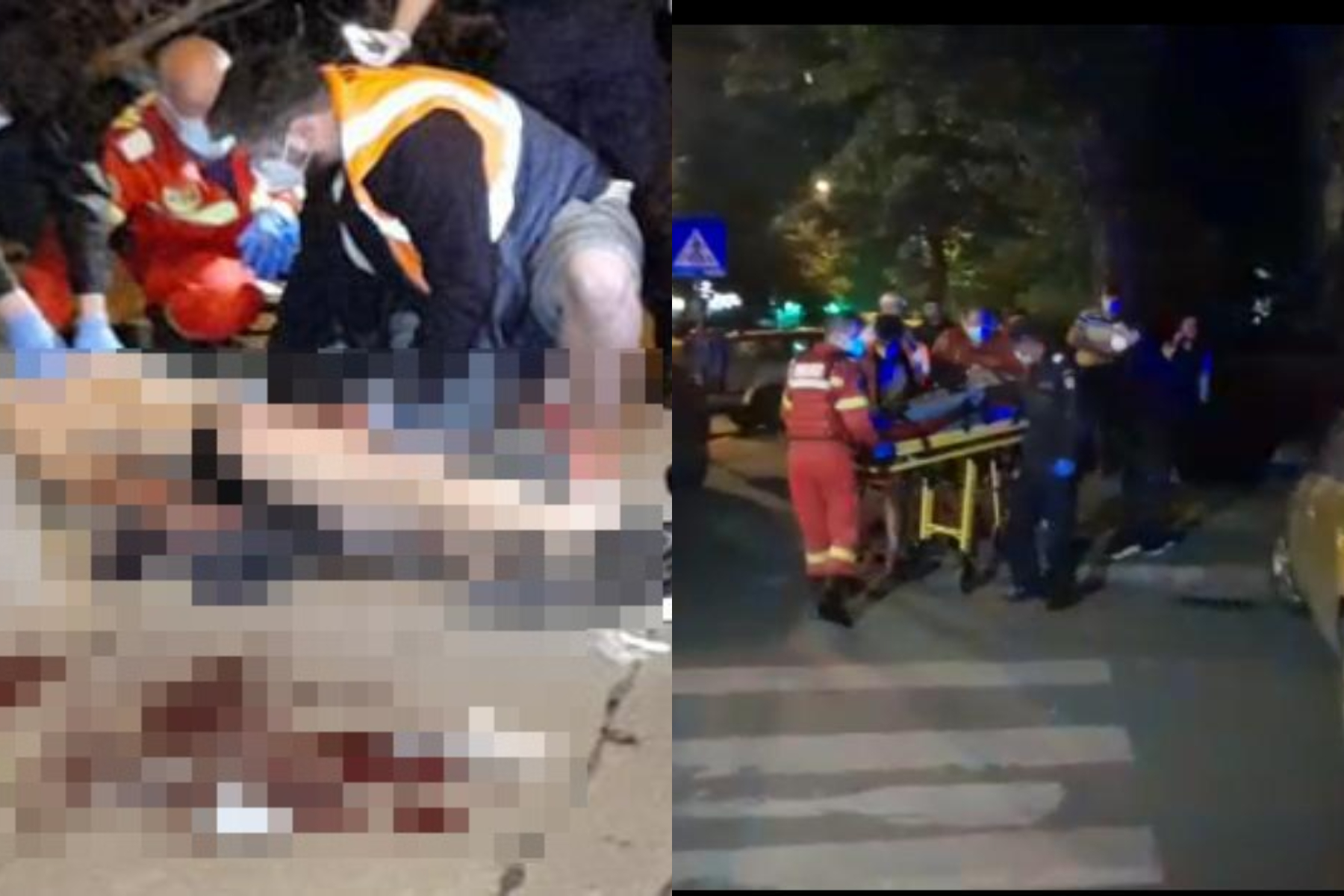 Bărbat de 50 de ani, înjunghiat în plină stradă în Capitală. Au intervenit și mascații!