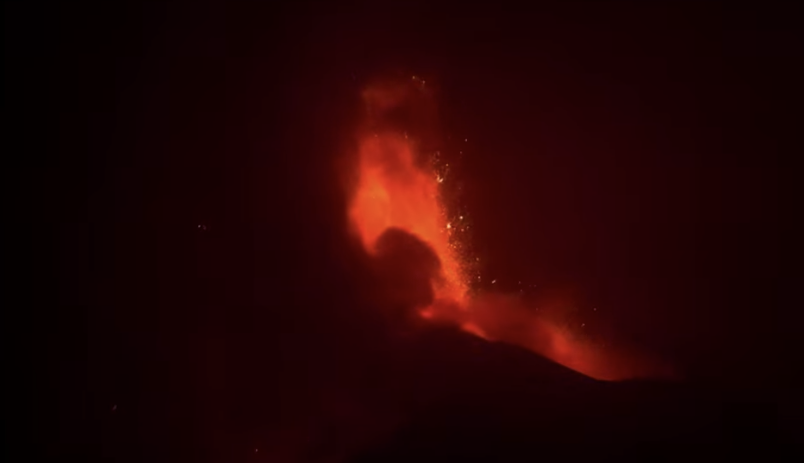 VIDEO. Vulcanul Etna a erupt din nou