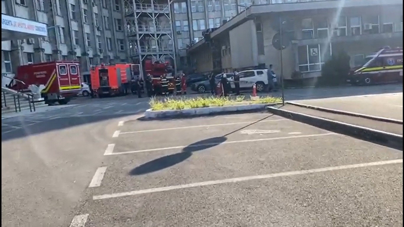Incendiu într-o sală de operație de la Spitalul Județean Constanța