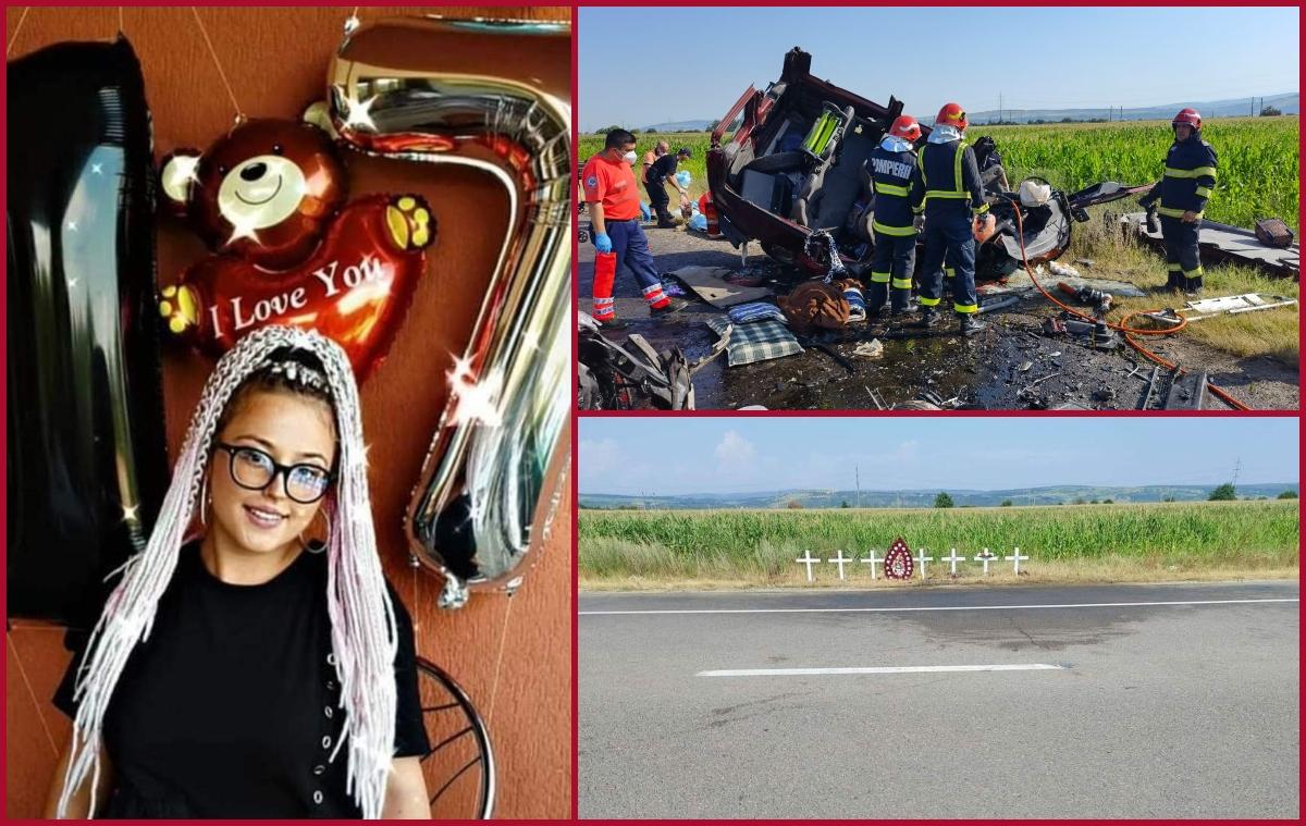 Iustina, una dintre victimele accidentului din Bacău, ar fi împlinit 18 ani