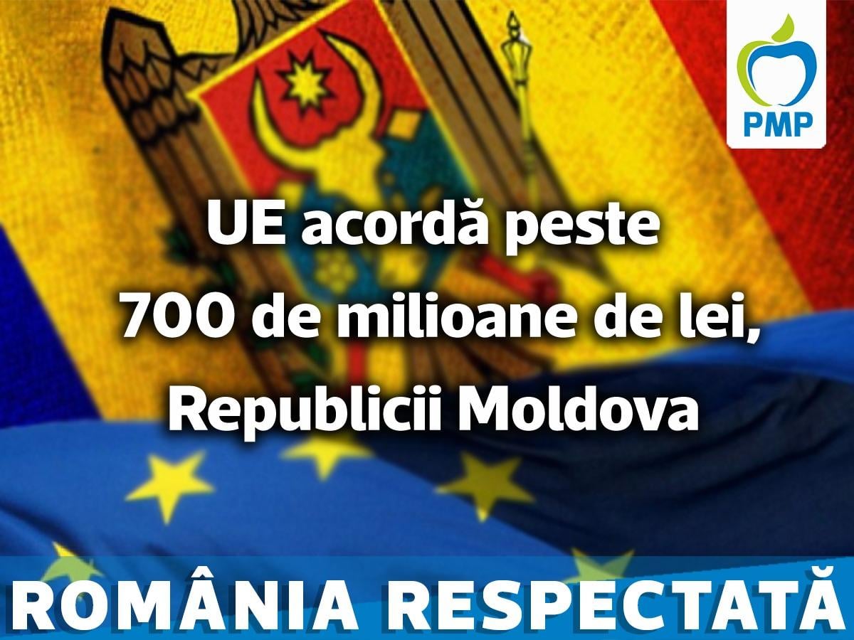 ”Un puternic suport UE pentru Republica Moldova”