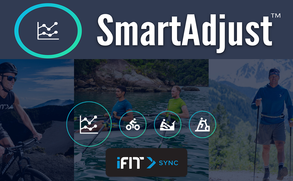 iFIT SmartAdjust™: efectuați antrenamente mai inteligente decât oricând