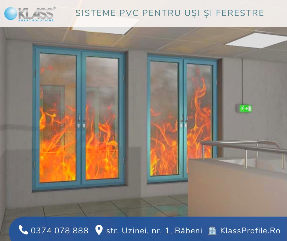 Este PVC rezistent la foc? Poate sa protejeze casa in caz de incendiu?
