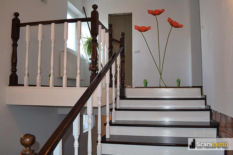 Cum te ajuta o scara interioara de lemn sa faci economie de spatiu ?