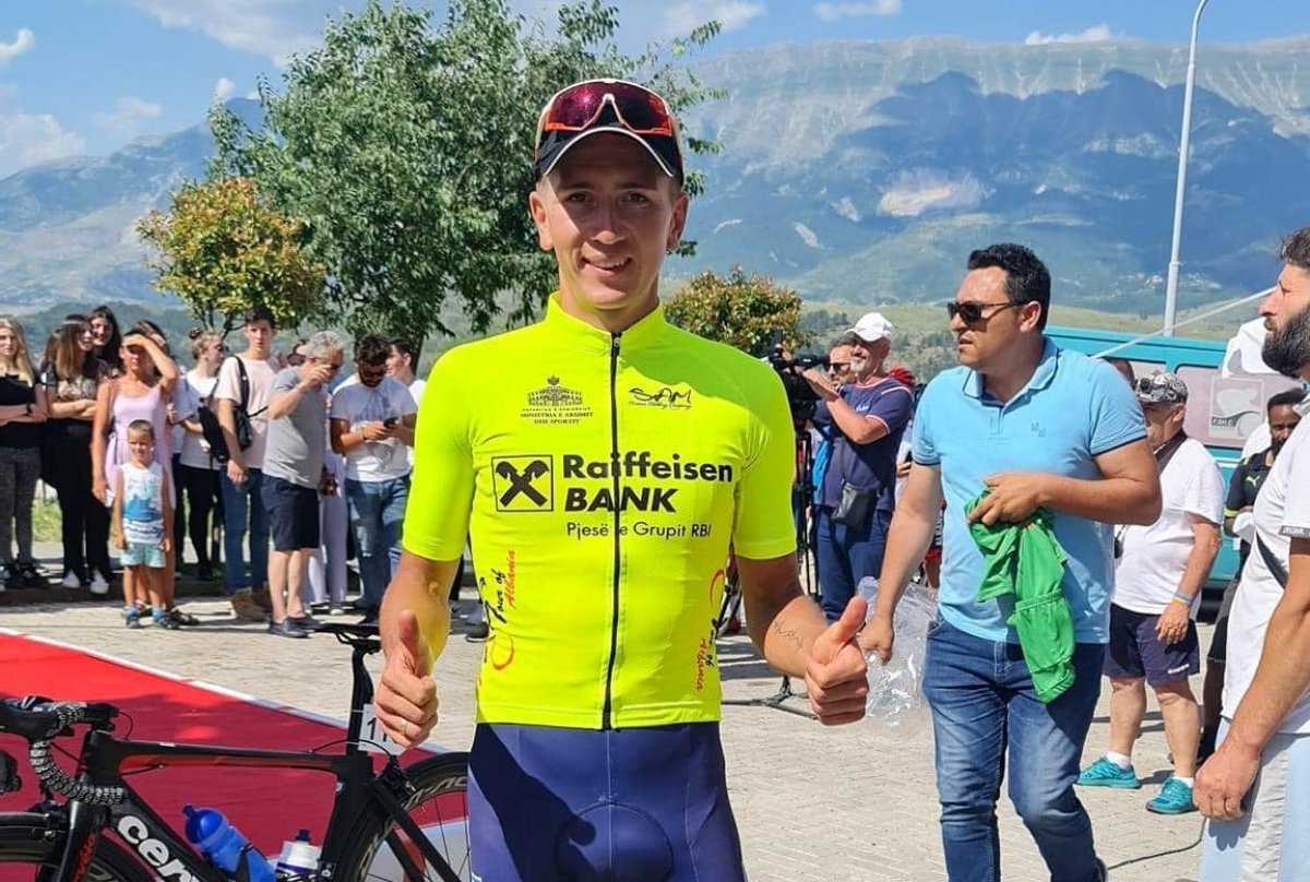 Cristian Răileanu a terminat pe locul doi în Turul ciclist al Albaniei