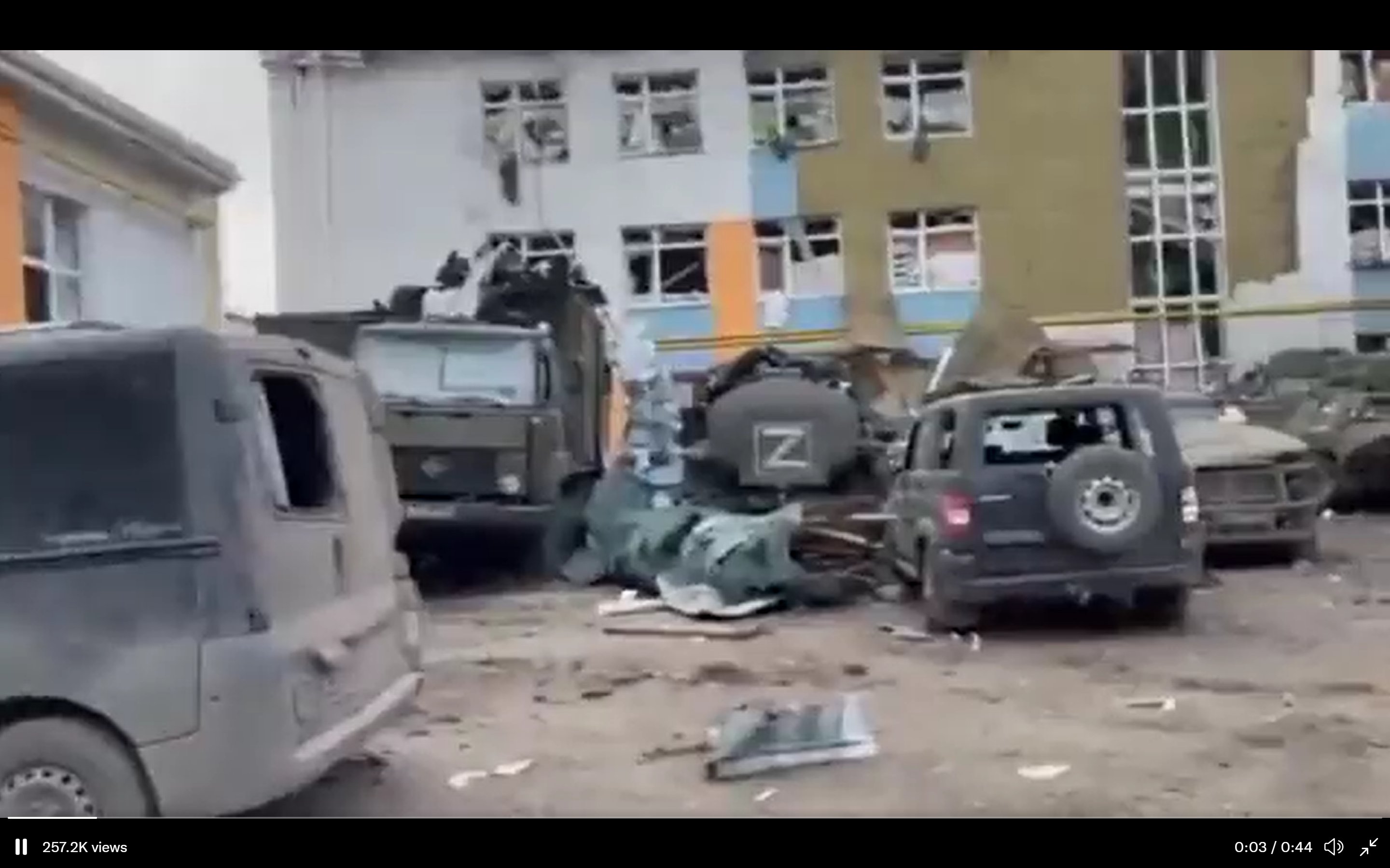 VIDEO Primele imagini cu distrugerile provocate de sistemele HIMARS asupra armatei ruse