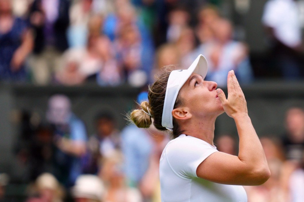 DigiSport: Imaginile care spun totul. Cum a fost surprinsă Simona Halep după victoria cu Amanda Anisimova de la Wimbledon