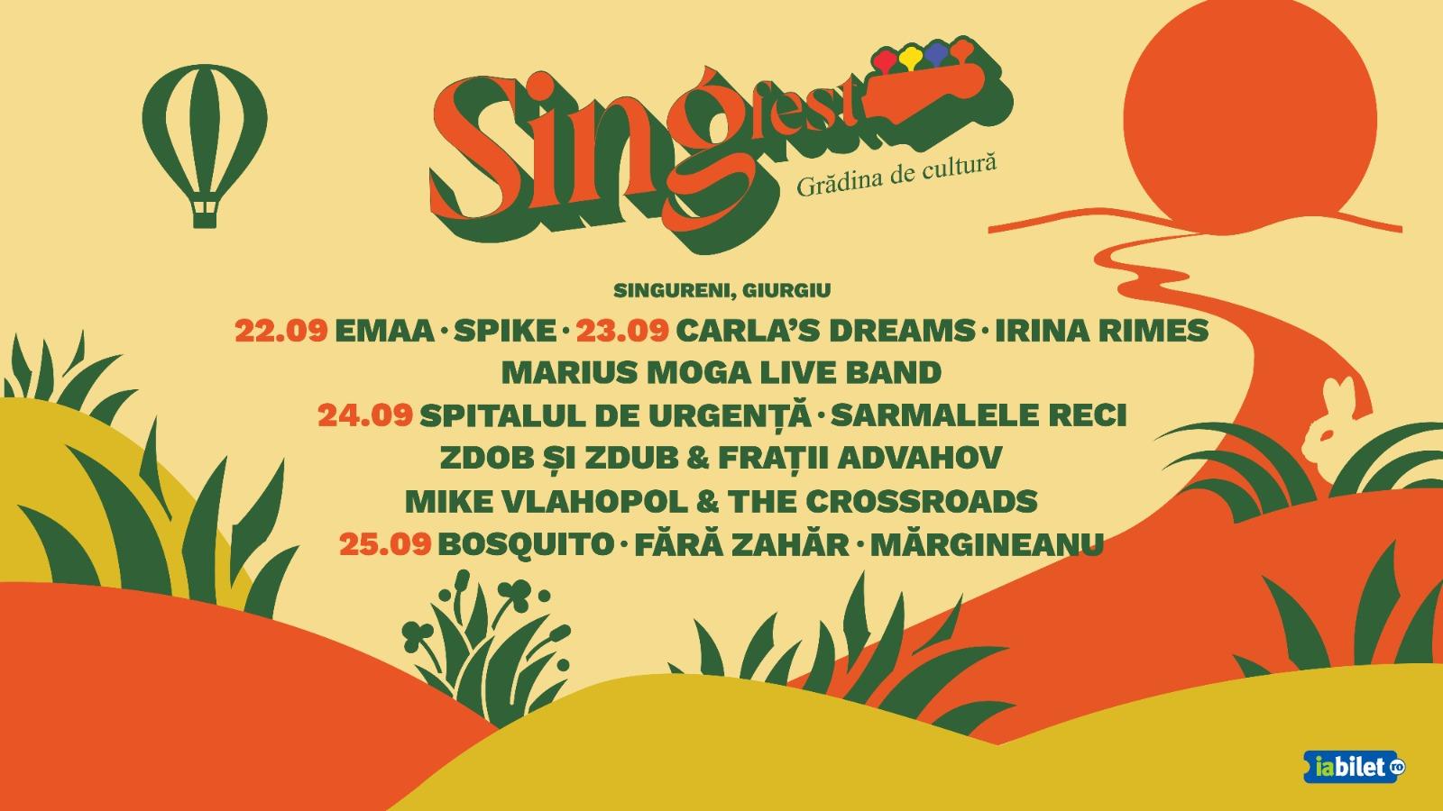 COMUNICAT DE PRESĂ FESTIVAL SINGFEST 2022