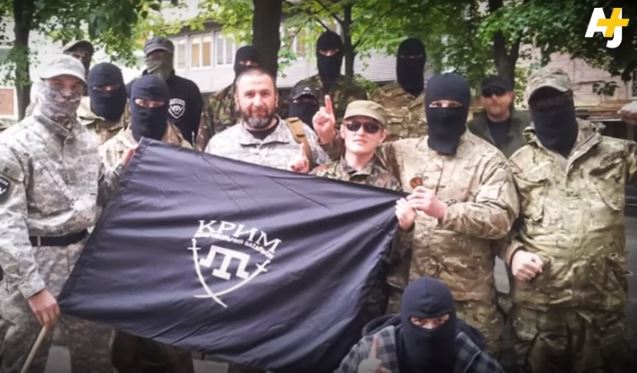 Musulmanii ucraineni care luptă împotriva Rusiei / „Luptă pentru a se întoarce în patria lor, Crimeea”