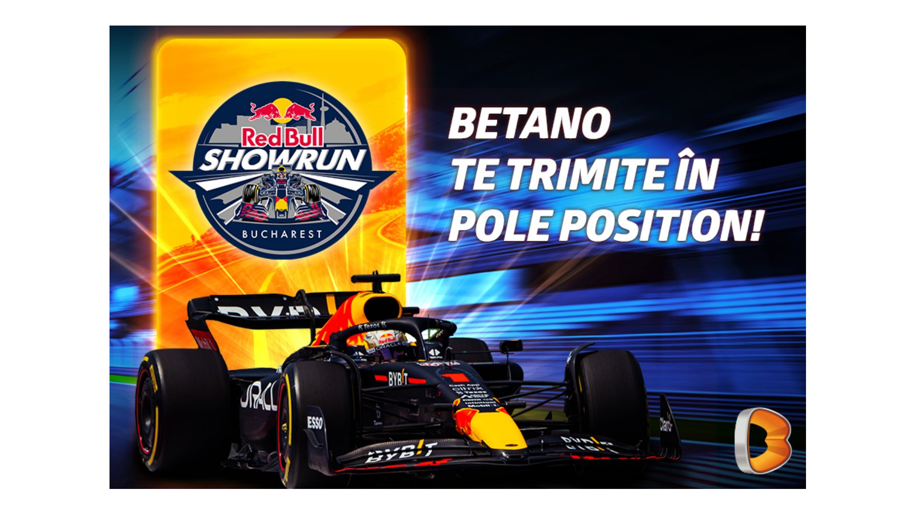 [P] Vino în pole position alături de Betano și Red Bull Racing Show Run