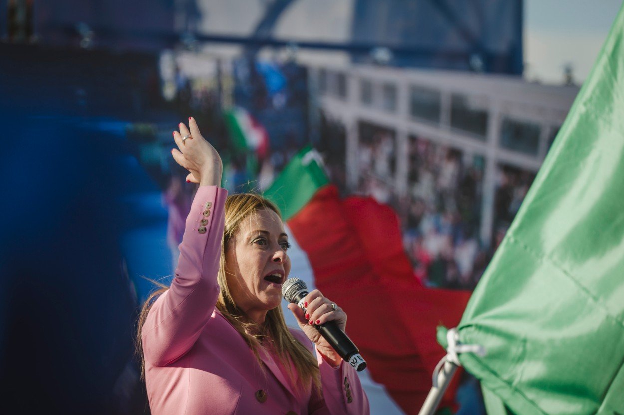 Alegeri în Italia: Partidul post-fascist al Giorgiei Meloni, pe primul loc (exit-poll-uri)
