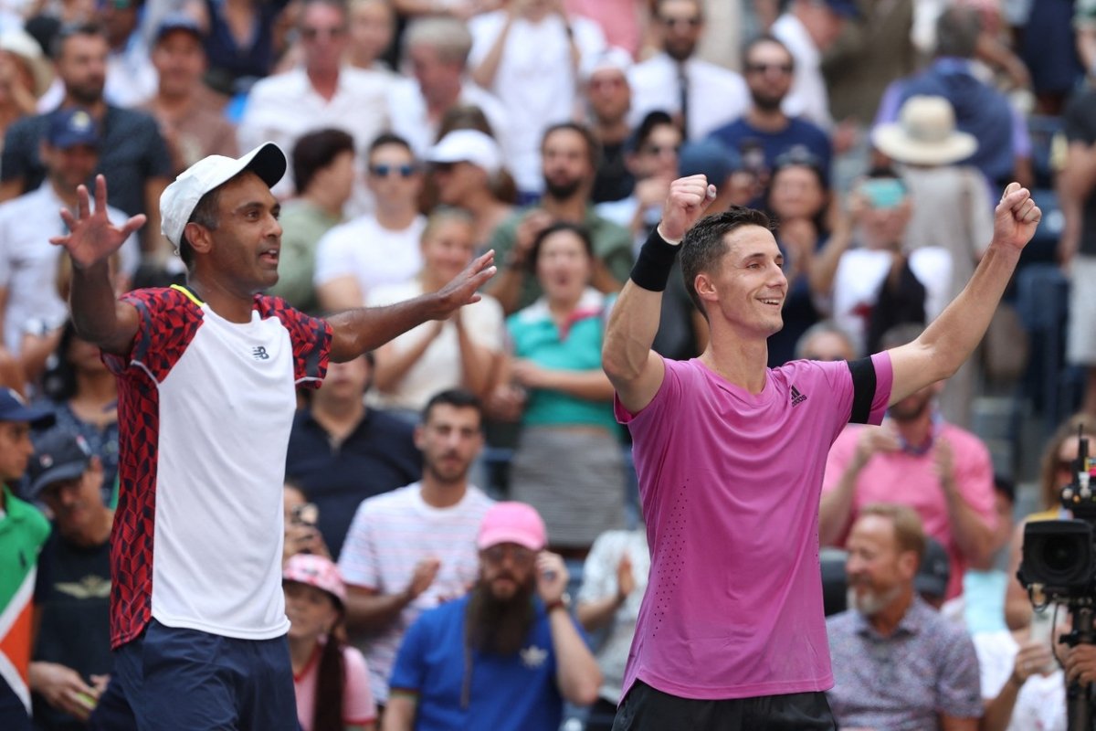US Open 2022: Rajeev Ram și Joe Salisbury, campioni la dublu pentru al doilea an la rând